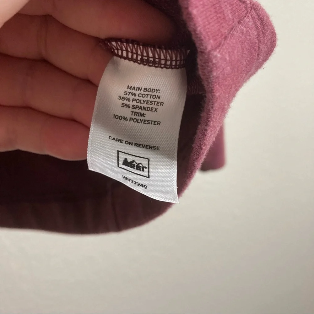 REI Zip Hoodie - Maroon - Women’s Medium - Picture 4 of 6